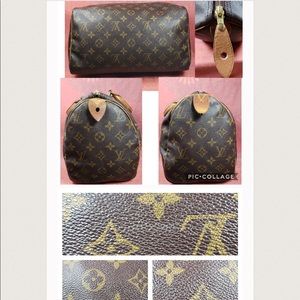 Authentic Louis Vuitton Speedy 30 Monogram